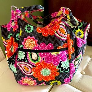 Vera Bradley Ziggy Zinnia Shoulder Bag